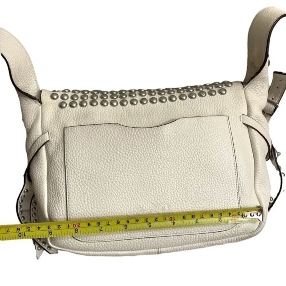 Coach 35764 Rivets Flaps Dakotah Crossbody Leather  Bag messenger RARE